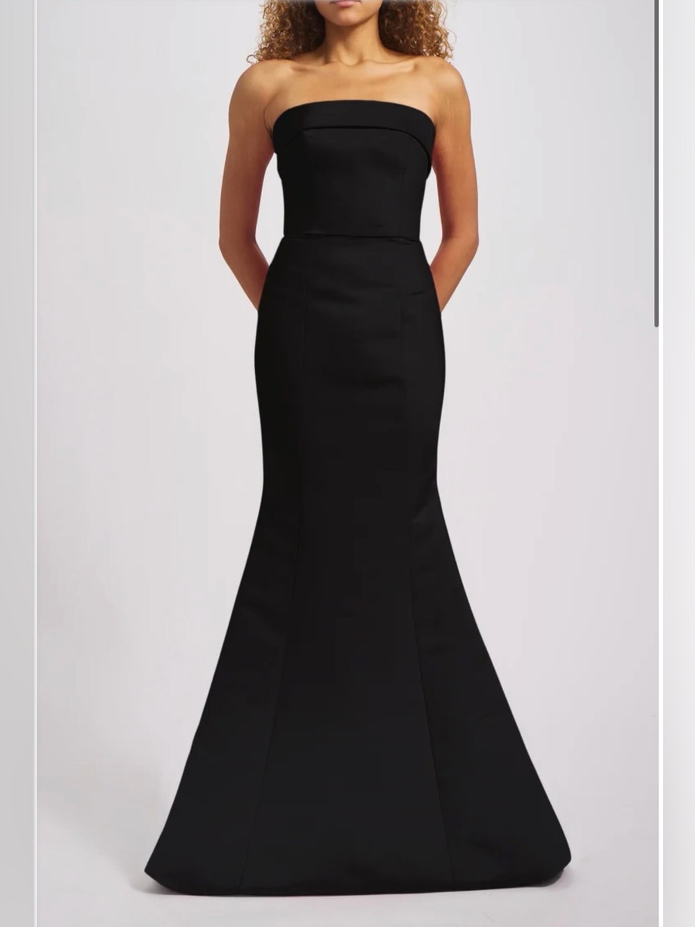 Amsale Black Jaylin Dress